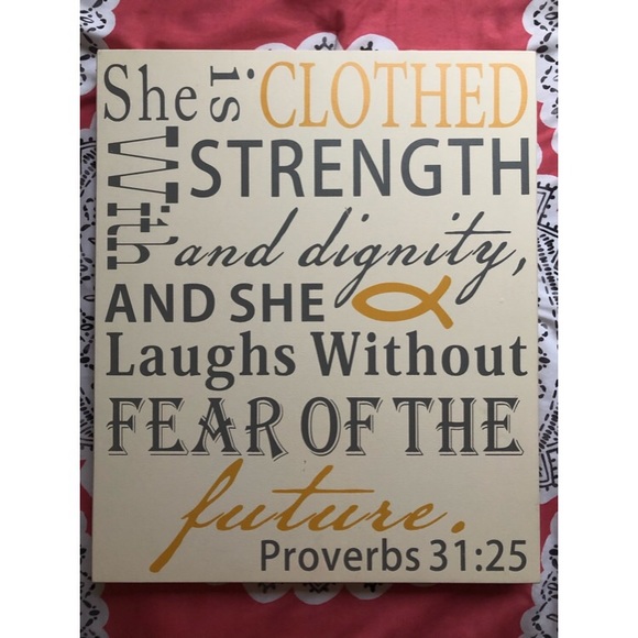 Hobby Lobby Wall Decor Proverbs 325 Wall Art Poshmark